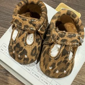 Freshly Picked Baby Girl Leopard Shoes